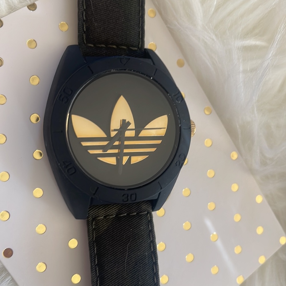 Adidas watch sports camouflage colored band!